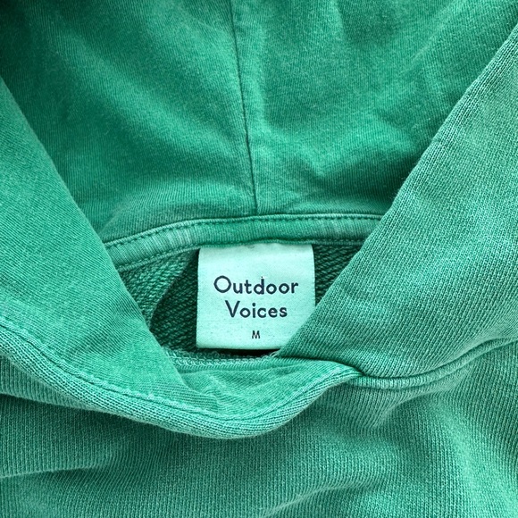 Green outdoor voices hoodie - Picture 2 of 2